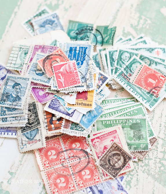 stamps | photo by heather bullard