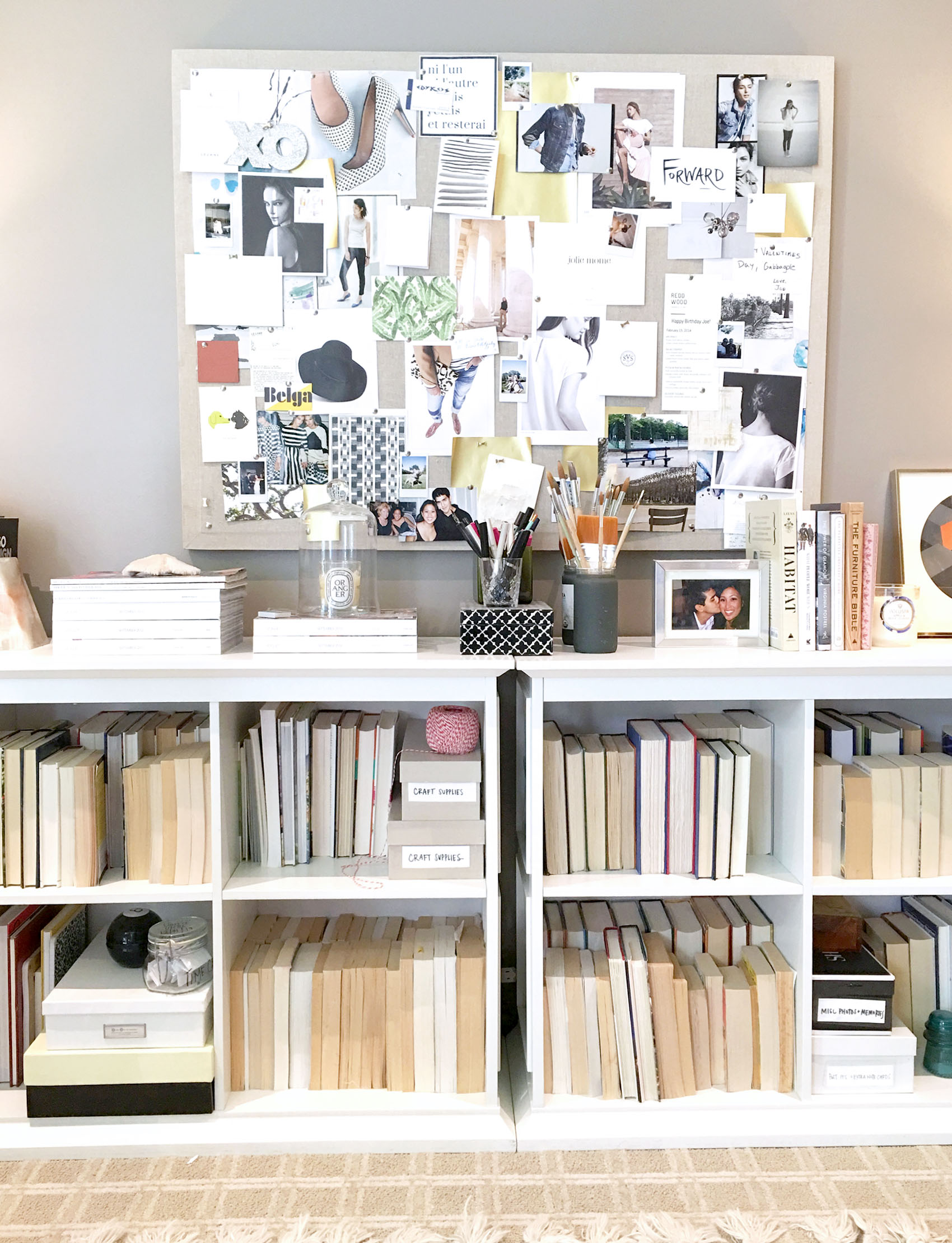 office storage + inspiration | victoria mcginley studio