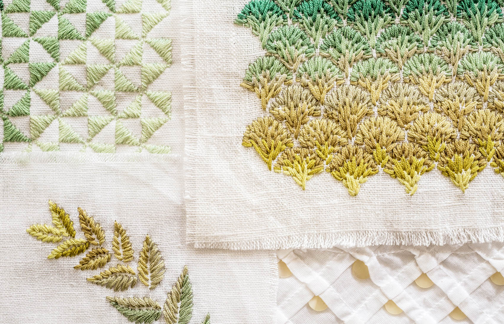 beautiful embroidery patterns from sarah laskow designs | via @victoriamstudio
