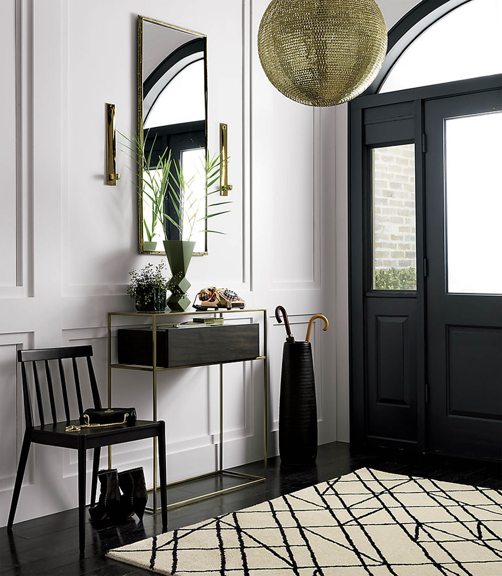 entryway - furniture from cb2
