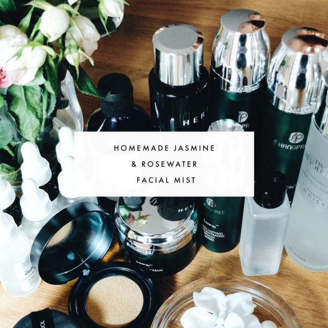 Beauty DIY Rosewater and jasmine face mist Victoria McGinley Studio